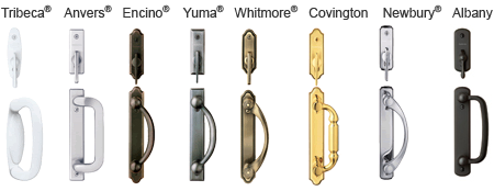 Hardware Styles for Gliding Patio Doors